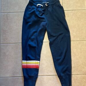 Rainbow Colorful Navy Blue Jogger | GAP